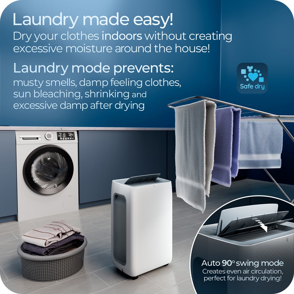 Avalla Whole Home X500 Smart Dehumidifier 16L Image 5