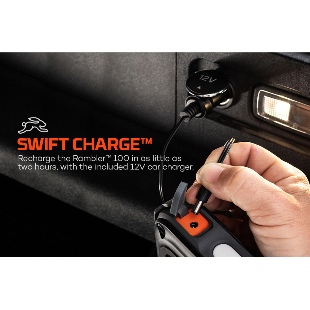 Nebo Rambler PS100 Portable Power Station with Wireless Charging and Floodlight 94.9Wh Image 7