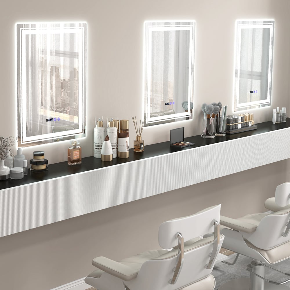 Costway LED Anti Fog Vanity Mirror Image 4