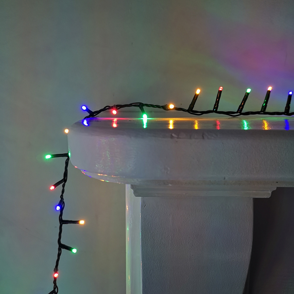 Samuel Alexander 3000 Multicolour LED Multi-Function Green String Light 75m Image 3