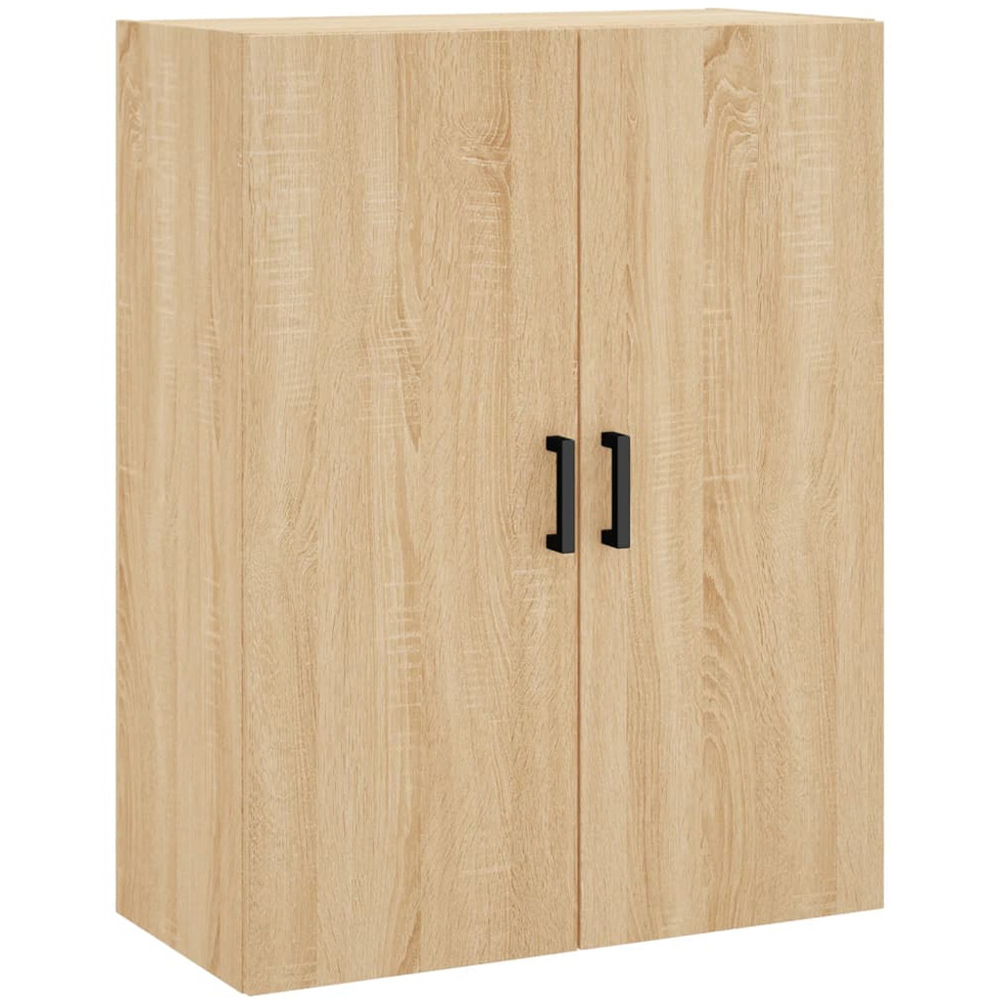 vidaXL 2 Door Brown Sonoma Oak Wall Mounted Cabinet 2 Pack Image 5
