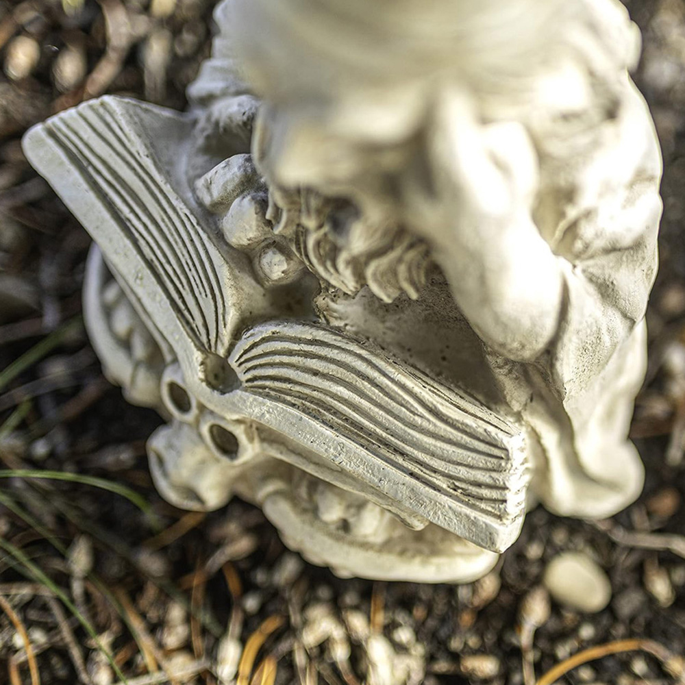Marco Paul Reading Wizard Statue Garden Ornament Image 3