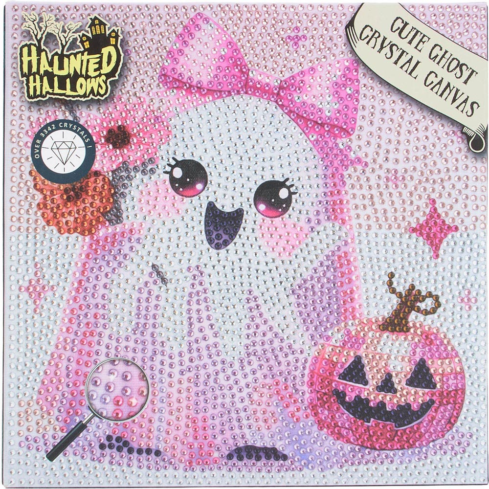 Cute Ghost Crystal Canvas Kit Image 1