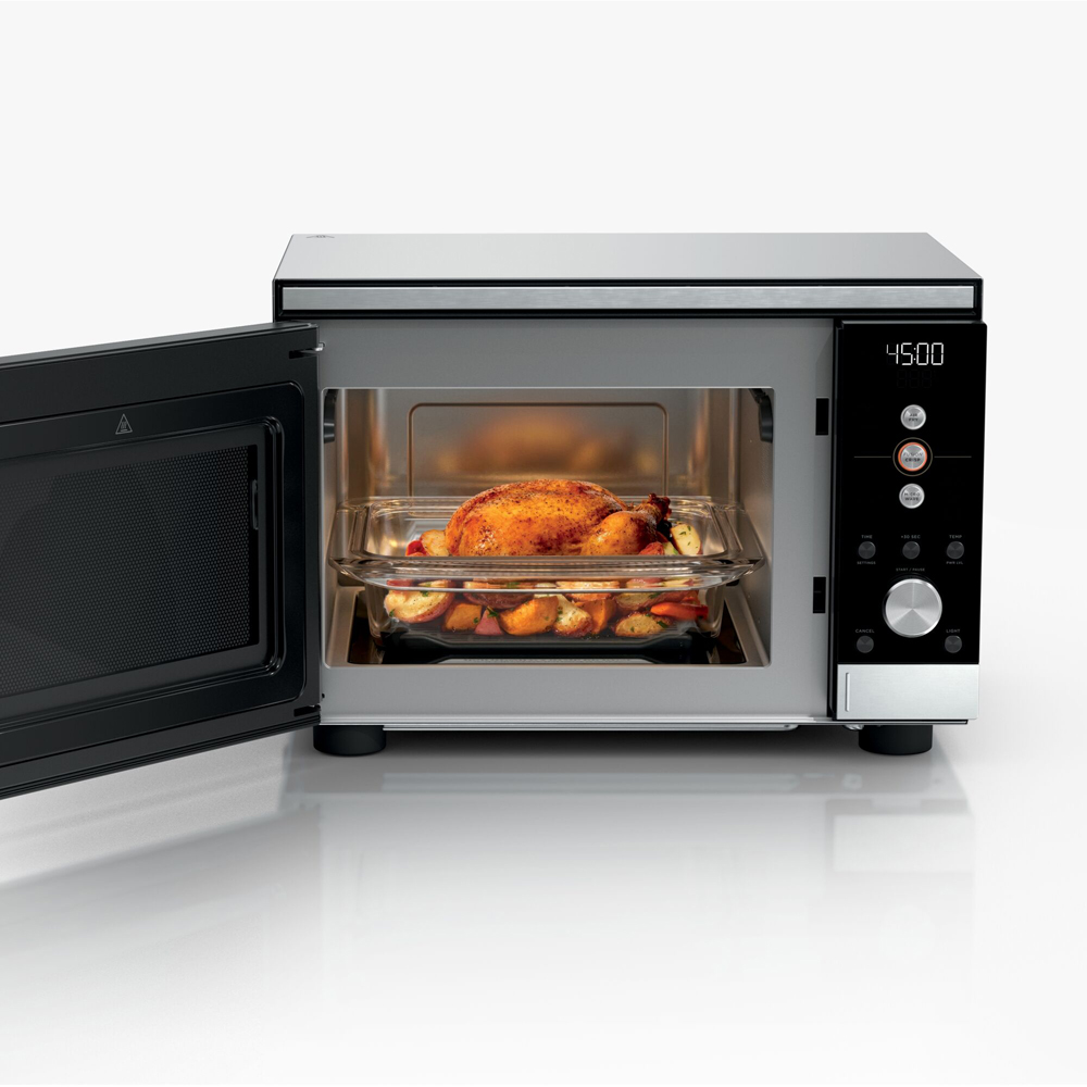 Ninja CRISPi MW101UK Silver 5.2L Microwave Air Fryer and Oven with FusionCrisp Technology Image 3