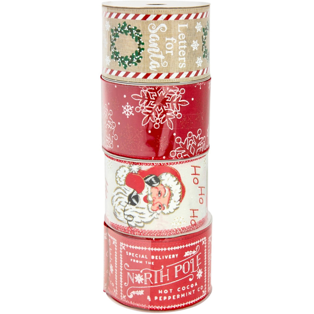 Retro Christmas Ribbon Image 3