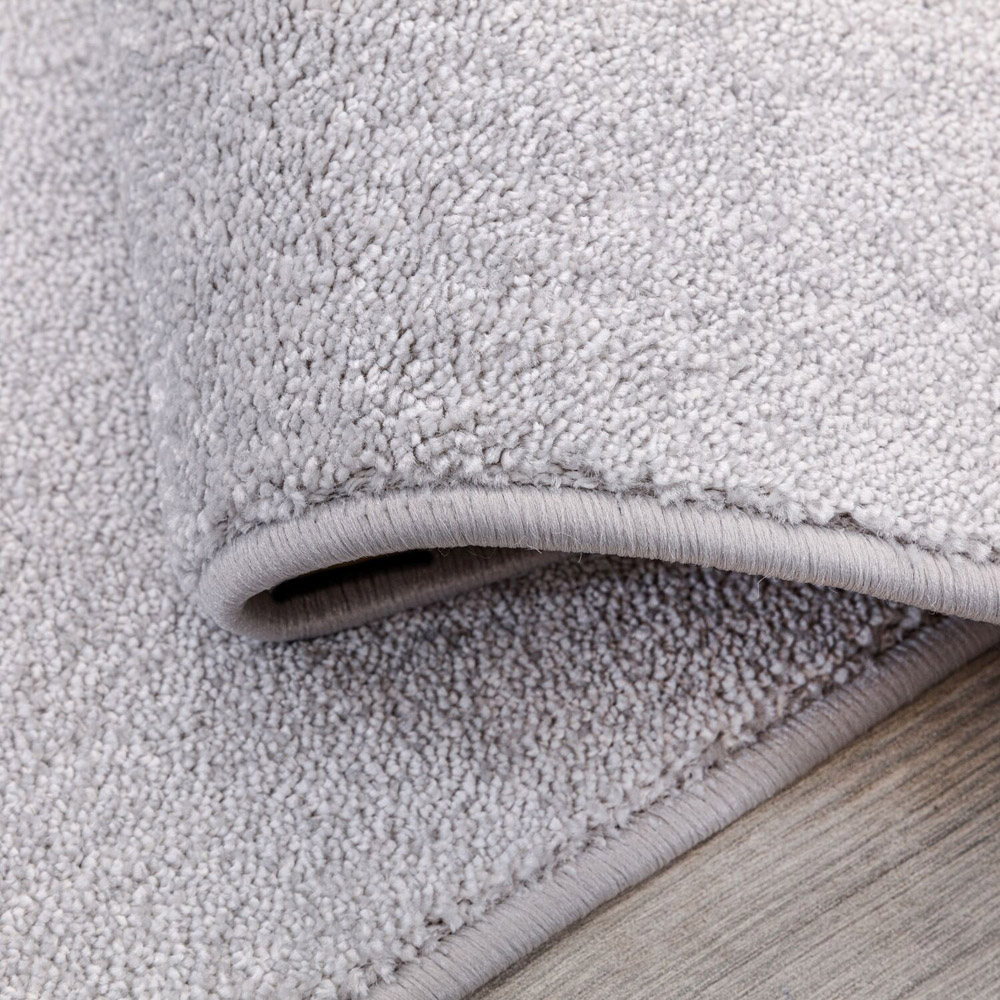 Seattle Washable Rug - Silver / 160cm Image 3