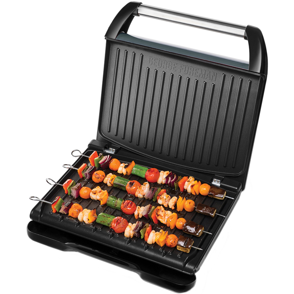 Russell Hobbs 25051 Grey Large Steel Grill Image 1
