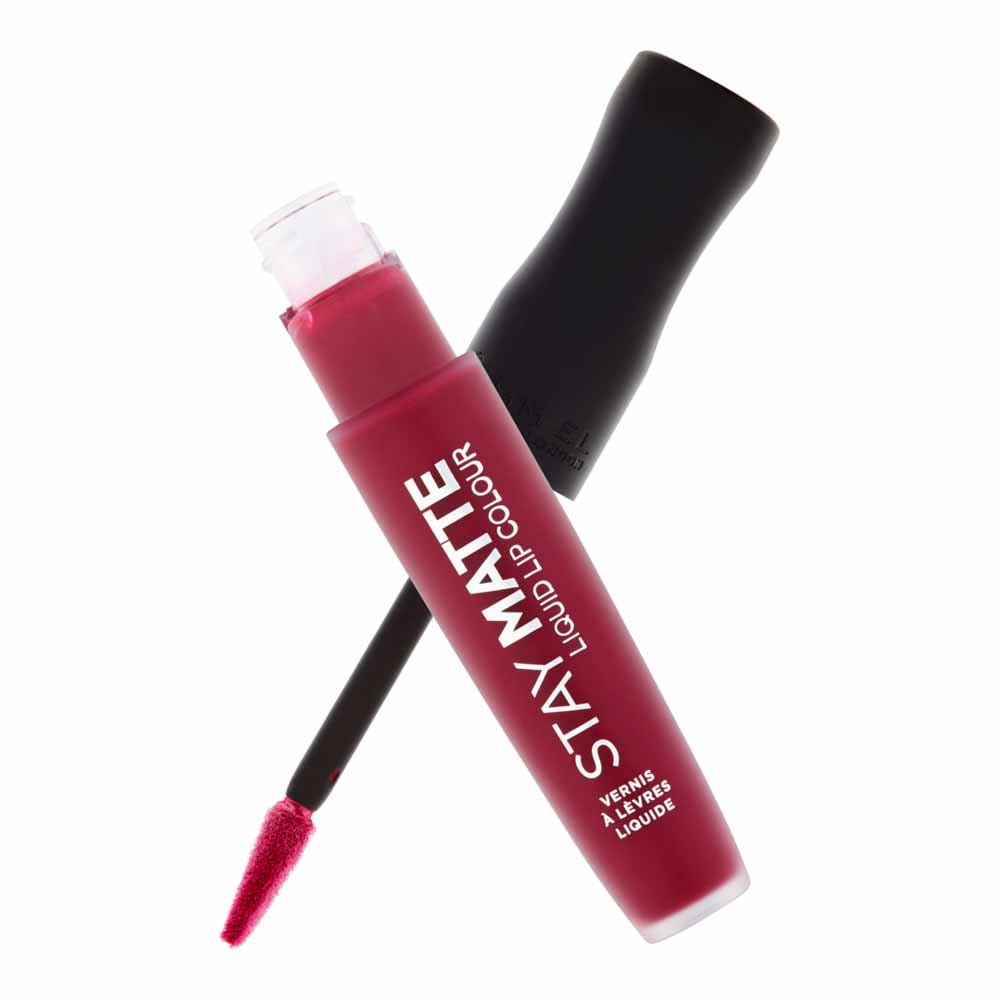 Rimmel Stay Matte Liquid Lip Colour Plum This Image 3