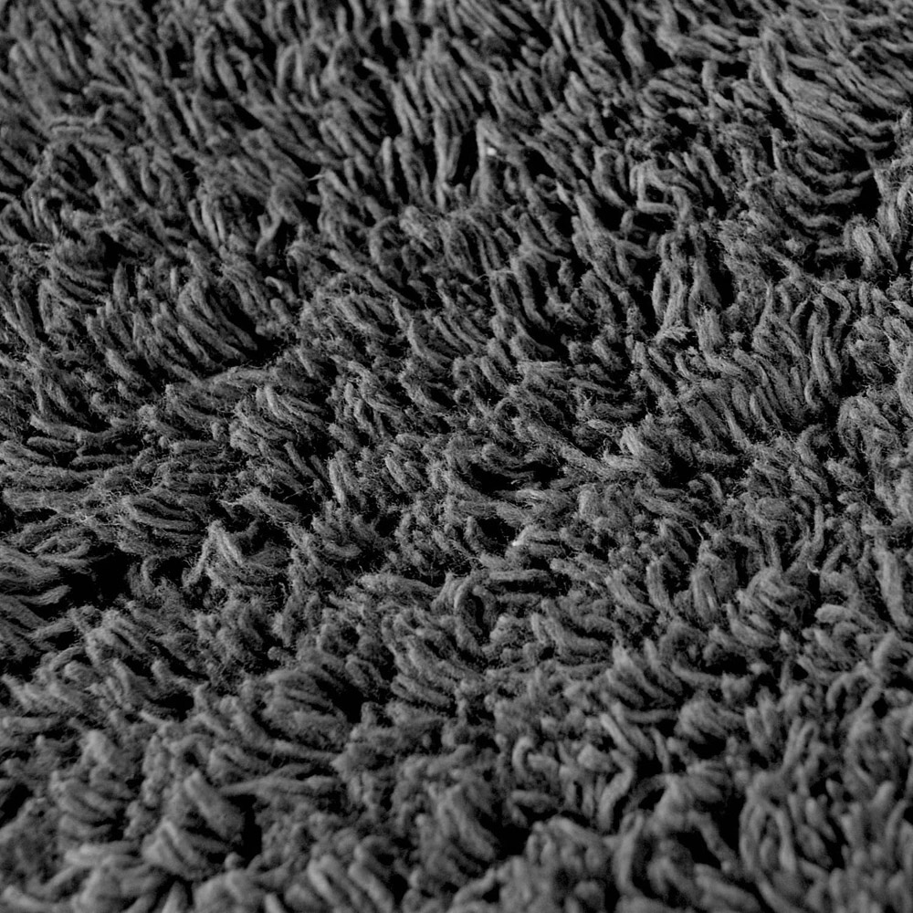 Allure Bath Fashions Charcoal Curved Shower Mat 48 x 80cm Image 3