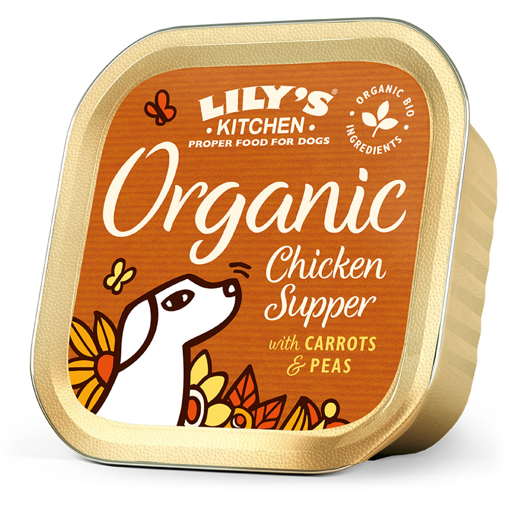 Lily's Kitchen Organic Chicken Supper Wet Dog Food 150g Image 3