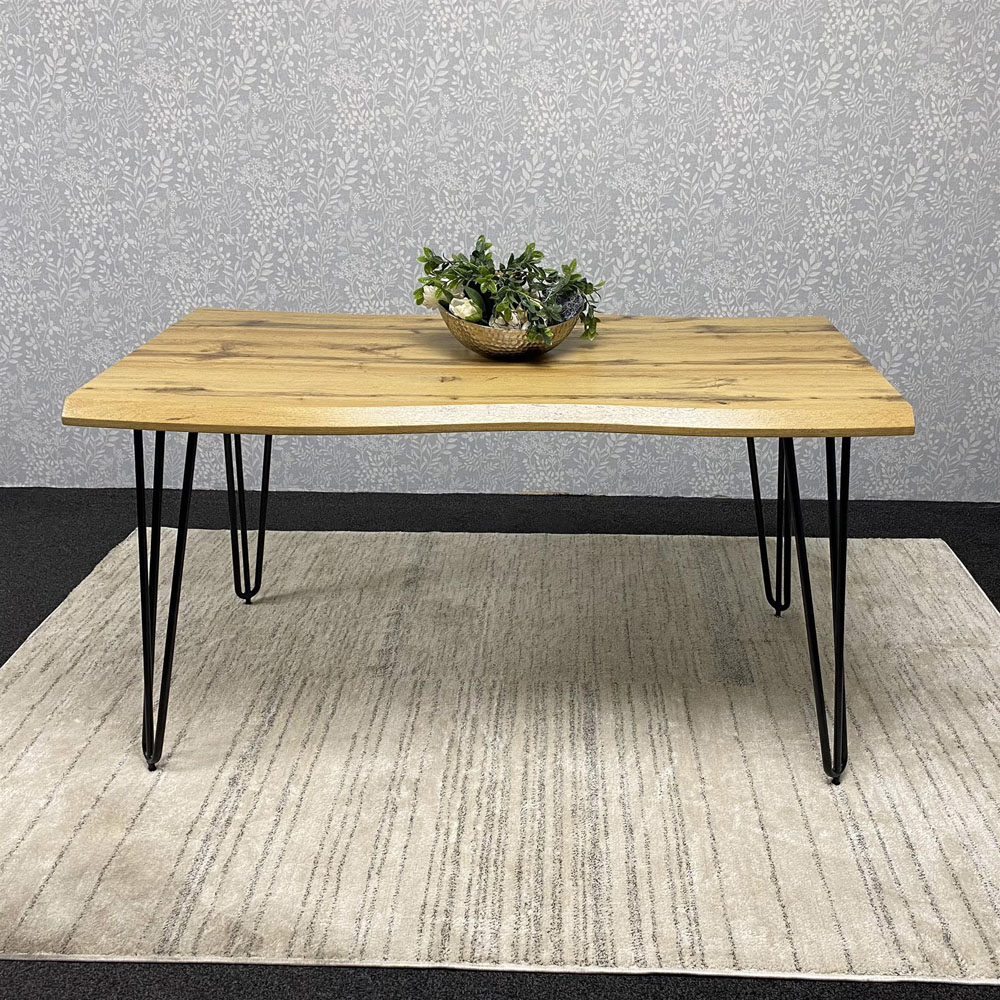 Kosy Koala Rustic Brown Dining Table Image 2