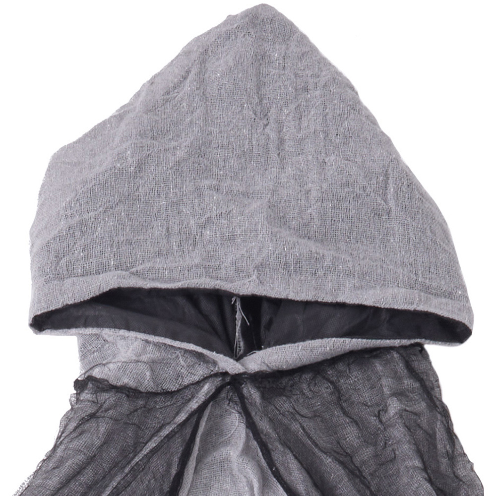 Living and Home Grey Halloween Costume Cosplay Skeleton Cloak 180cm Image 4