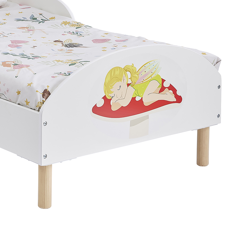 Liberty House Toys White Fairy Kids Toddler Bed Image 5
