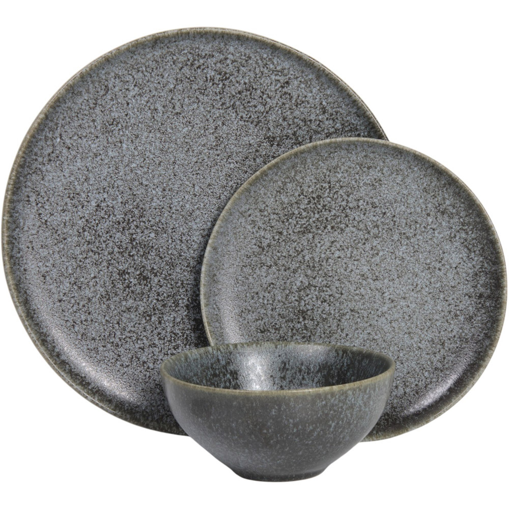 Kiyora Reactive Glaze 12 Piece Dinner Set Image 3