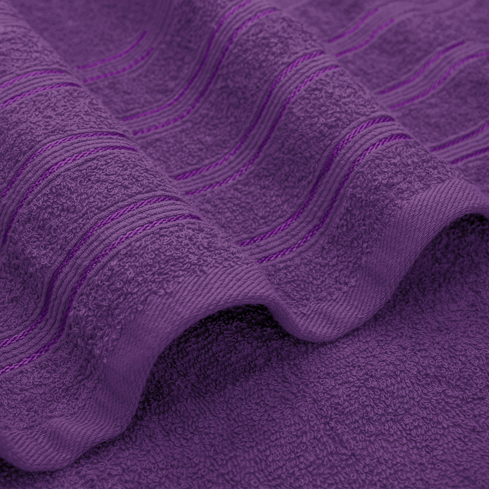 Velosso Hampi Cotton Purple Jumbo Sheet Set of 2 Image 3