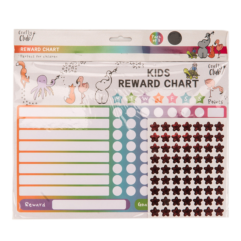 Crafty Club Reward Chart Image