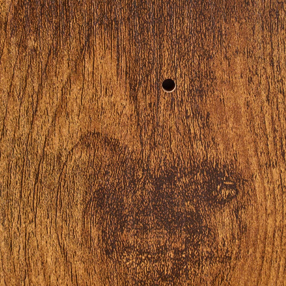Living and Home 3 Shelf Dark Wood Wall Mounted Corner Shelf Image 6