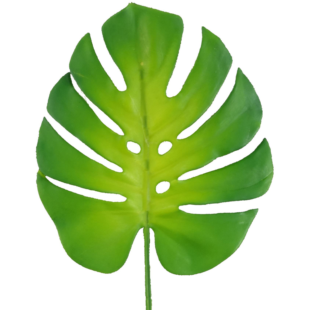 Leaf Monstera Single Stem Artificial Leaf 55cm 6 Pack Image 4