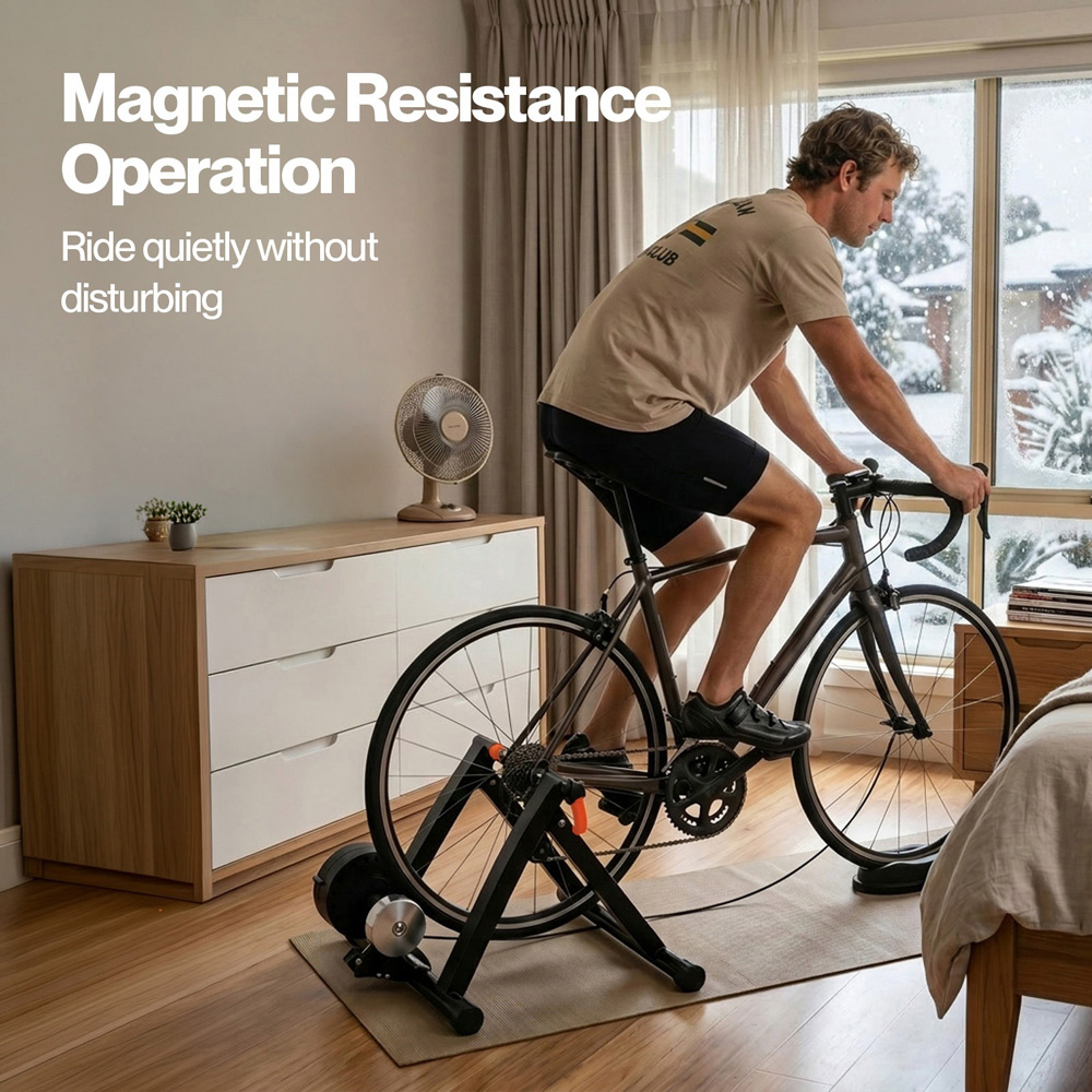 Monvelo 6-Level Resistance Indoor Magnetic Bike Turbo Trainer Image 5