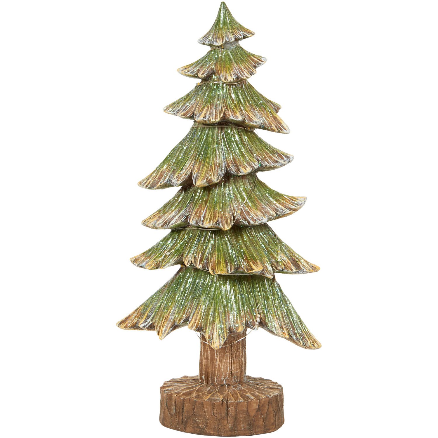 LED Wood Effect Tree Image 1
