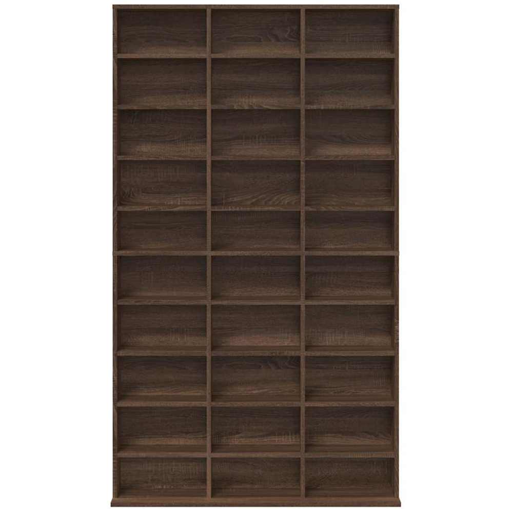 vidaXL Brown CD Cabinet Image 4