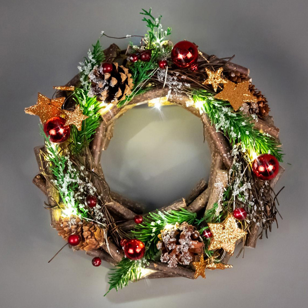 Shatchi Pre-Lit Xmas Home Hanging Decoration Image 2