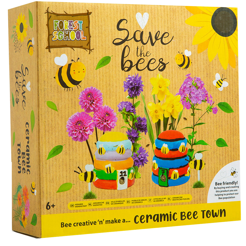 Paint Your Own Ceramic Bee Town Image