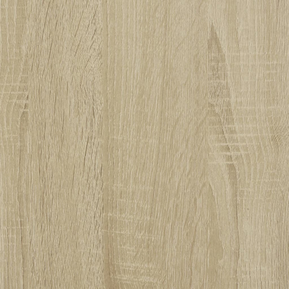 vidaXL 7 Shelf Sonoma Oak Floating Wall Shelf Image 7