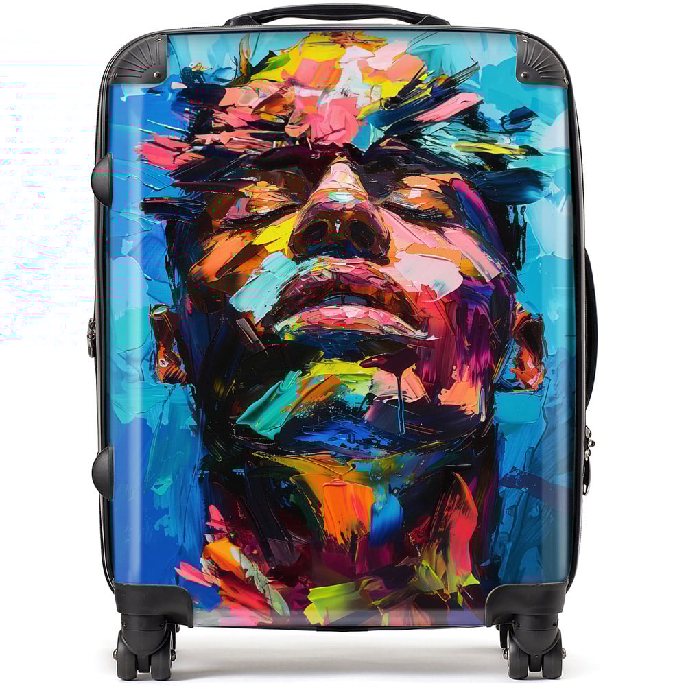 Warren Reed Designer Large Radiant Reflection Suitcase Image 1