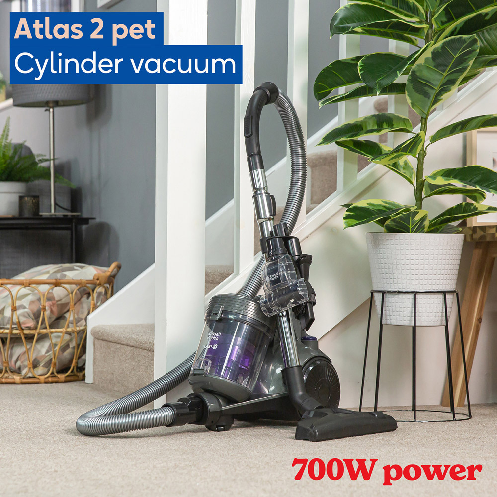 Russell Hobbs RHCV3601 Atlas 2 Pet Cylinder Vacuum 700W Image 2