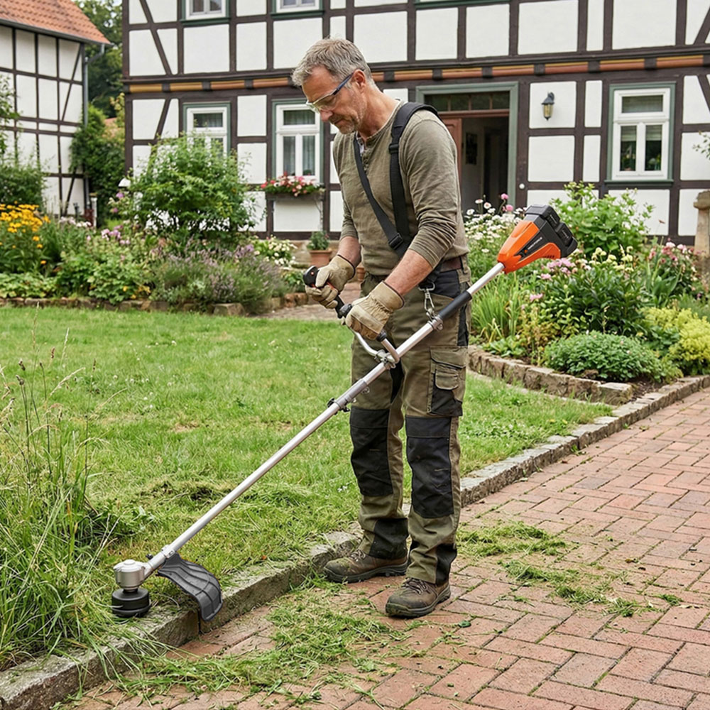 Yard Force LT C38-UK 40V 2-in-1 Cordless Brush Cutter and Grass Trimmer with 4.0Ah Batteries Image 2