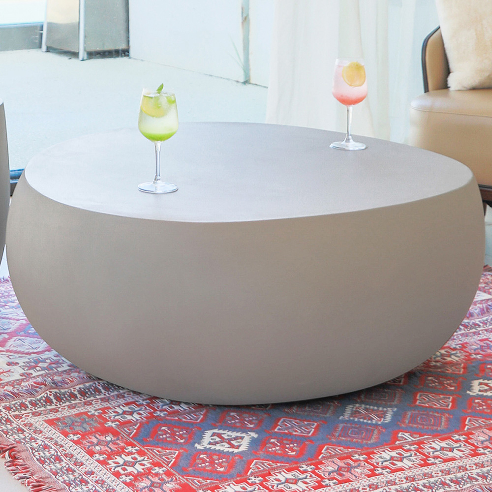 Elementi Ikaria Space Grey GRC Coffee Table Image 1