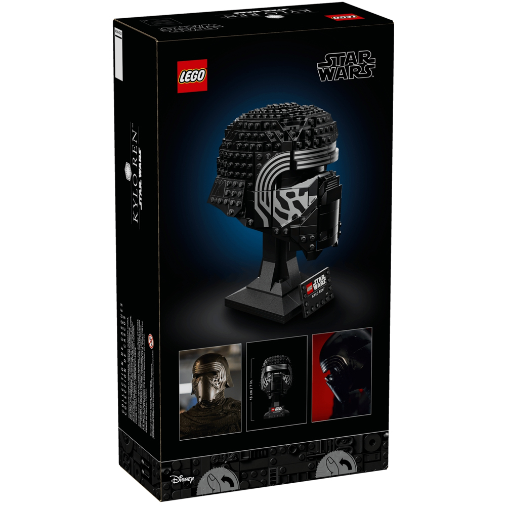LEGO Star Wars 75415 Kylo Ren Helmet Set 529-Piece Image 6