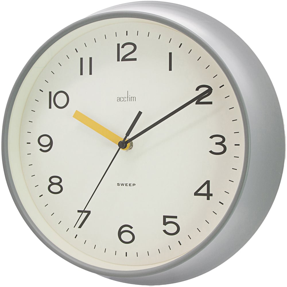 Acctim Rhea Pigeon Grey Wall Clock Image 2