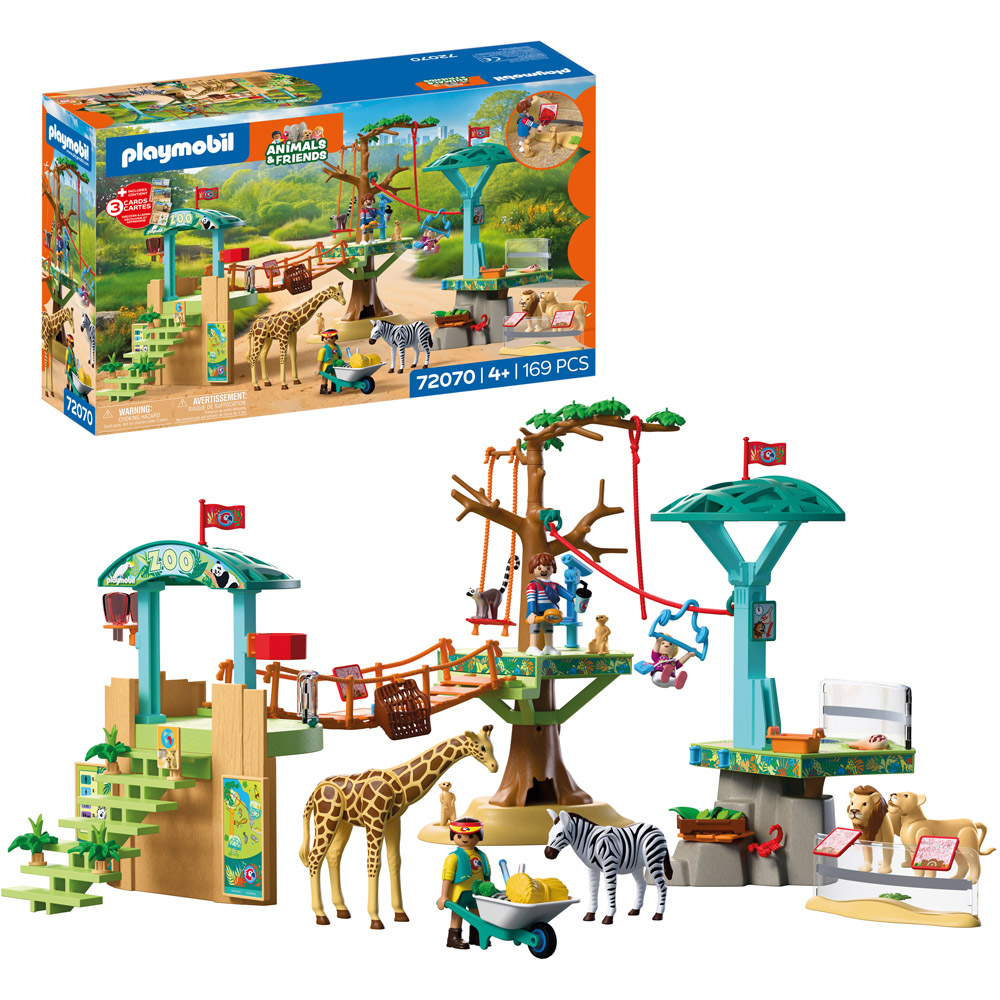 Playmobil Zoo Wilderness Climbing Park Playset Image 3