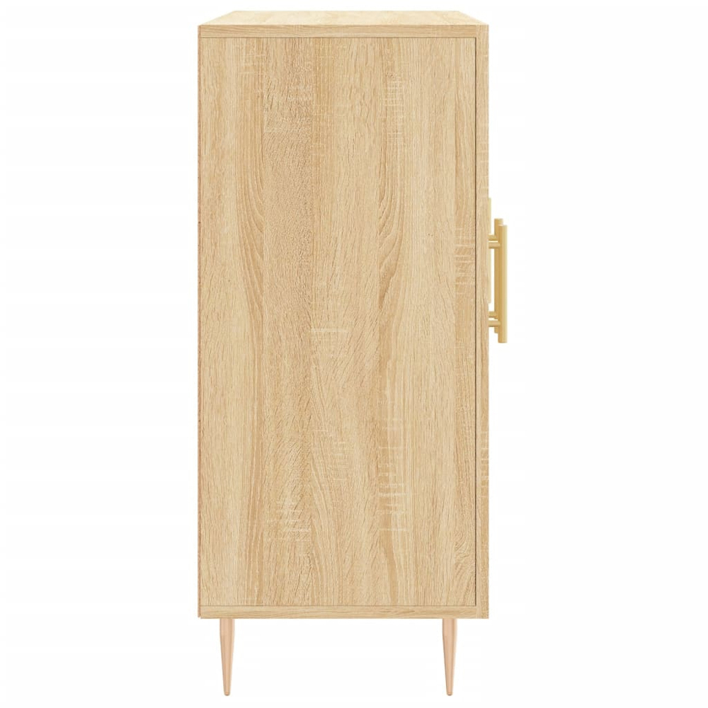 vidaXL 3 Door Sonoma Oak Sideboard Image 7