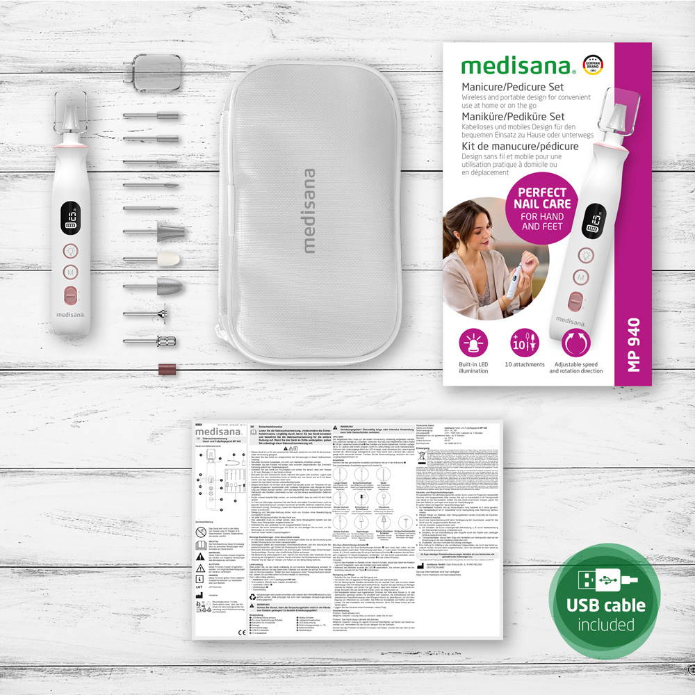 Medisana MP 940 Manicure and Pedicure Set Image 5