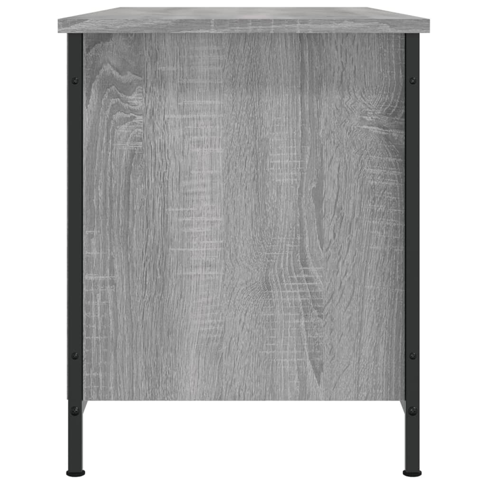 vidaXL 4 Shelf Grey Sonoma TV Cabinet Image 5