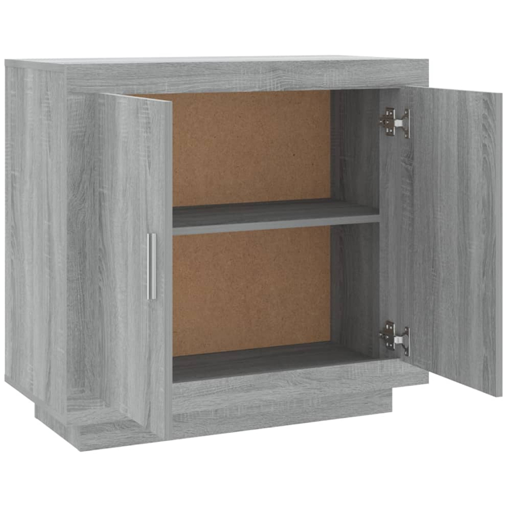 vidaXL 2 Door Grey Sonoma Sideboard Image 4