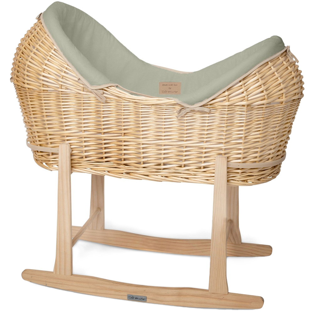 Clair De Lune Sage Organic Noah Pod with Rocking Stand Image 1