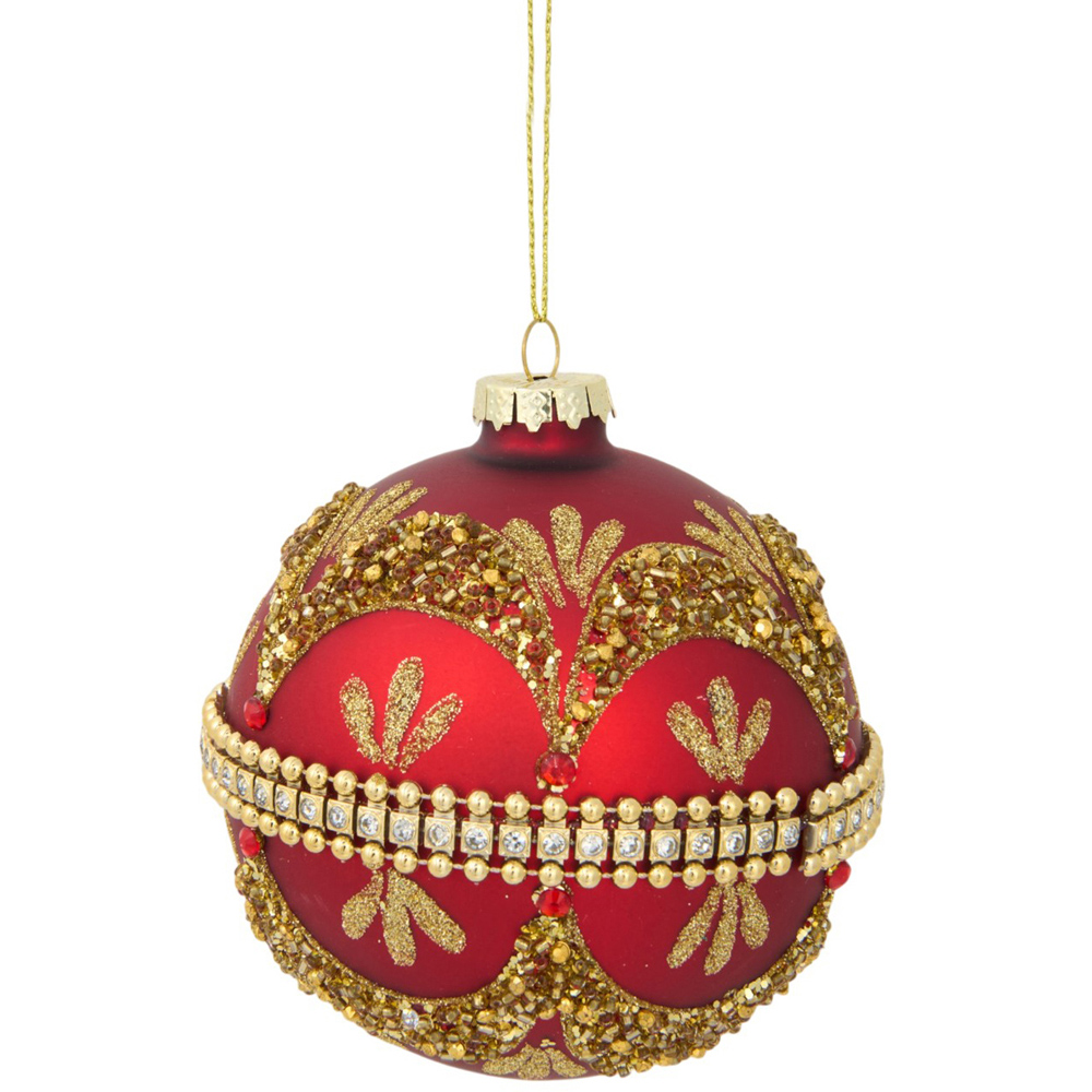 Traditional Embellished Bauble Image 5