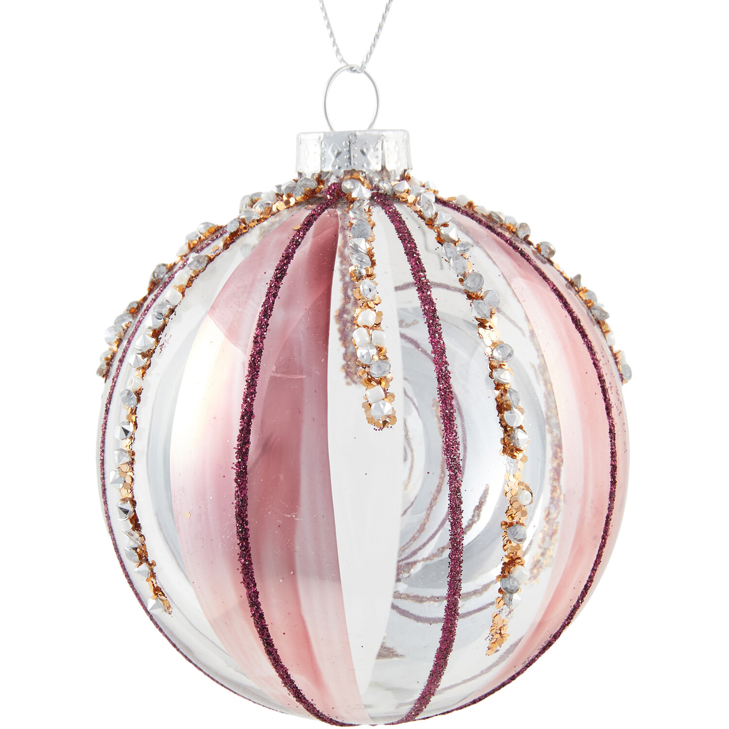 Embellished Bauble Plum - Plum Image