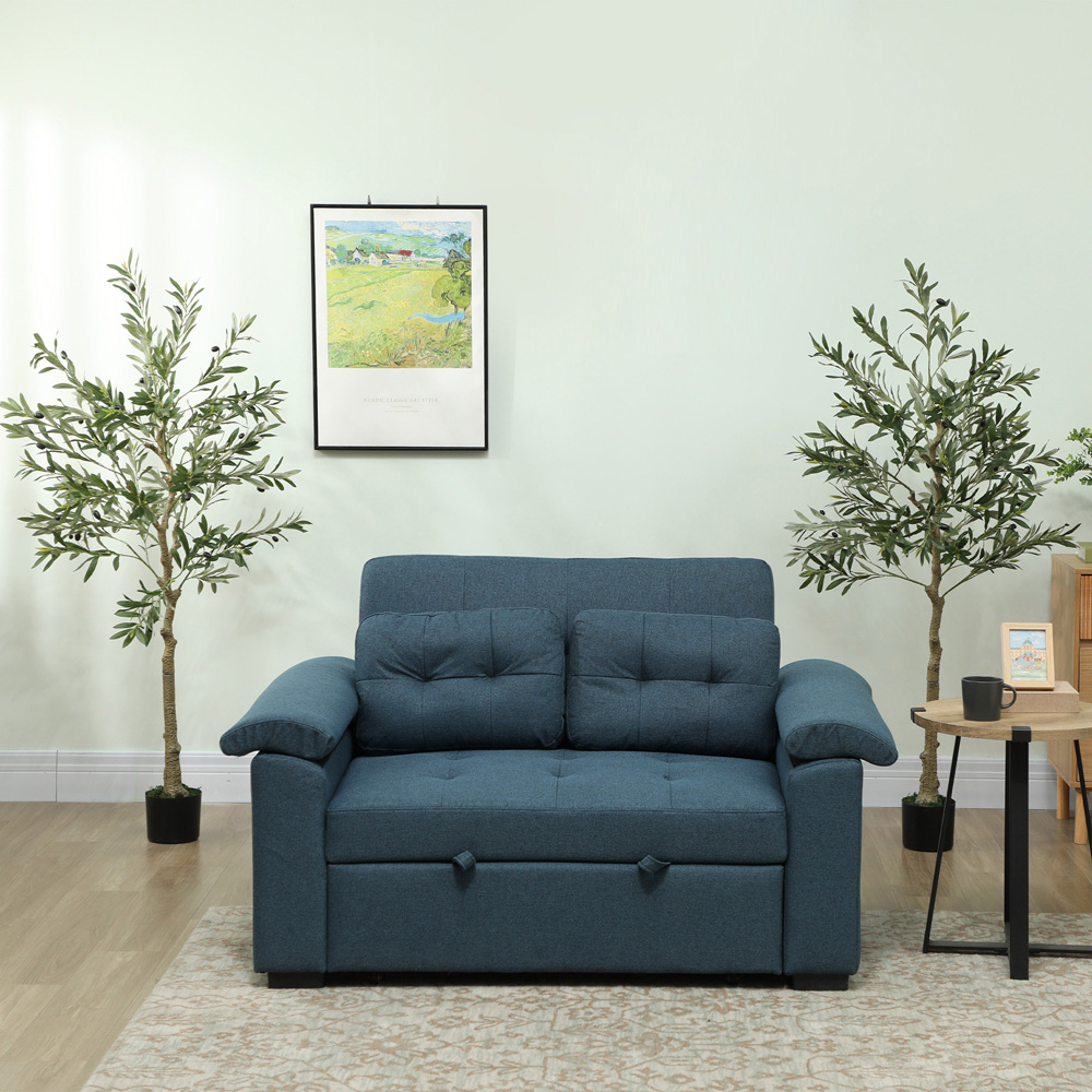 HOMCOM Silk Olive Tree Artificial Plant Pot 150cm 2 Pack Image 3