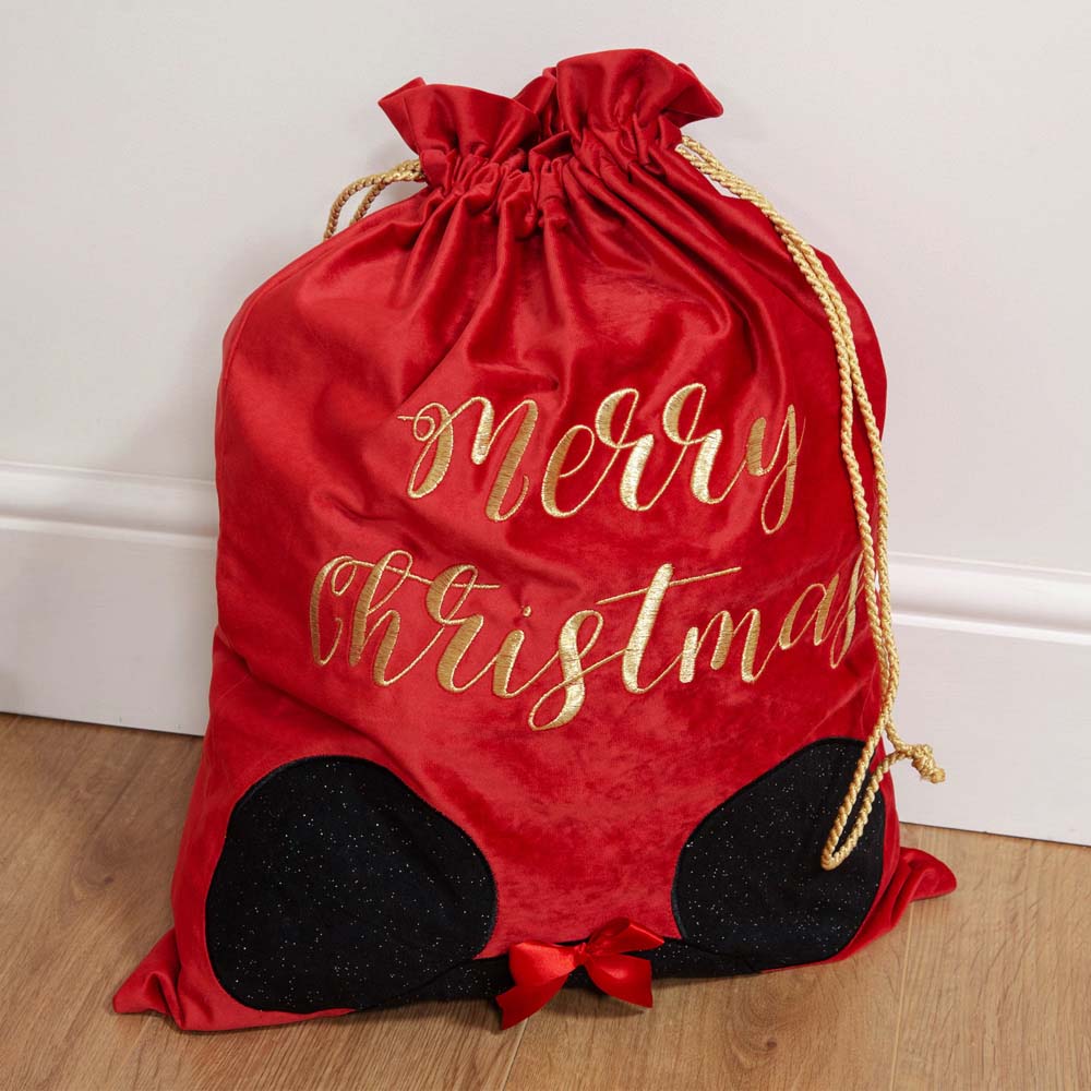 Disney Minnie Merry Christmas Gift Sack Image 2