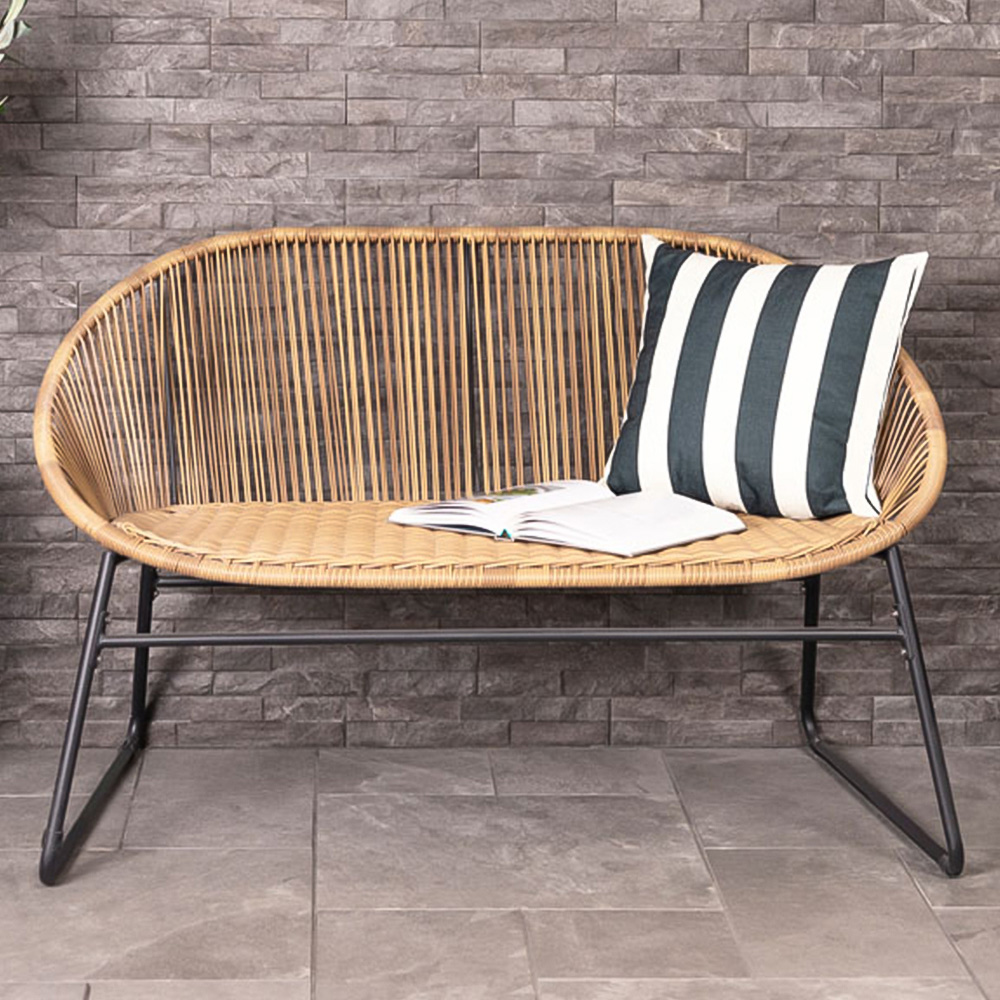 Charles Bentley Natural Zanzibar Bench Image 1