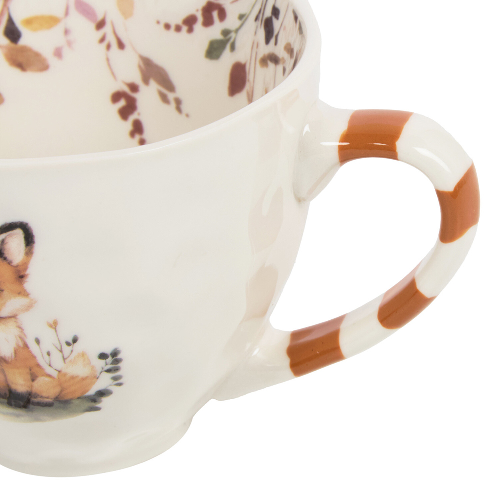 Cute Wildlife Mishapen Mug Image 4