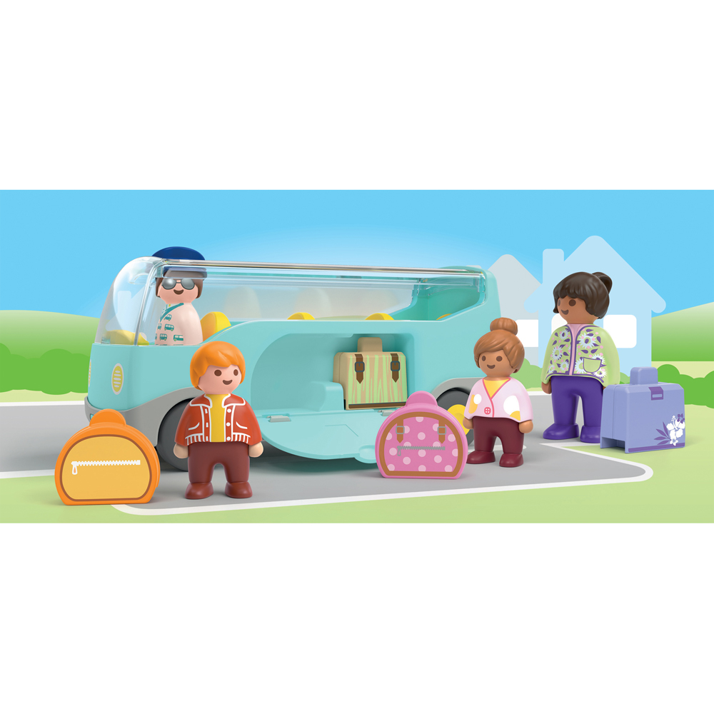 Playmobil Junior Airport Shuttle Bus Playset Image 7