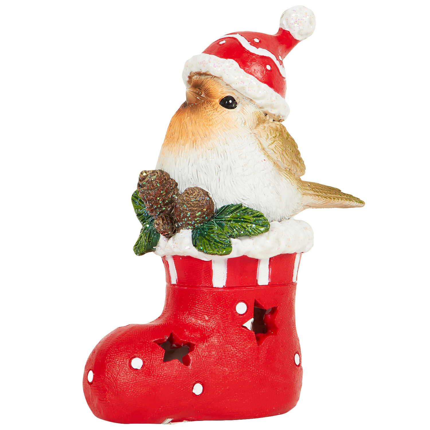 LED Sitting Robin - Multicolour | Wilko