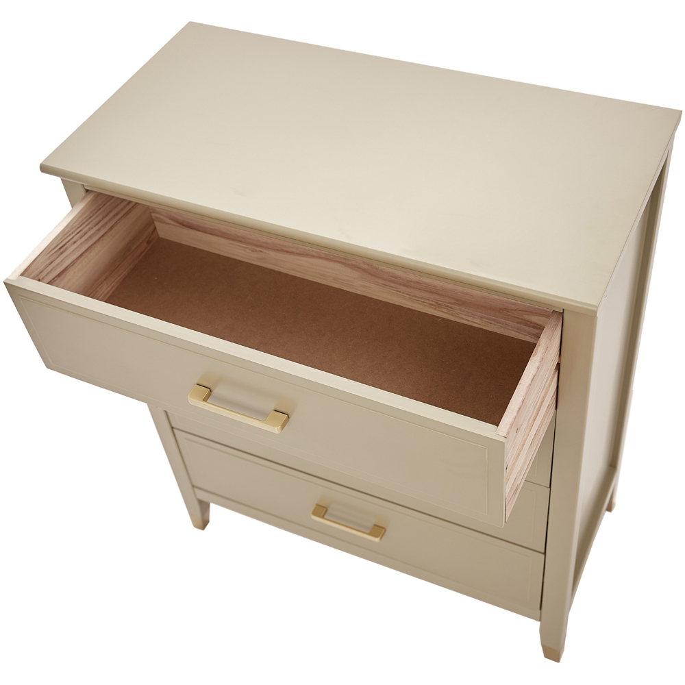 Palazzi 4 Drawer Clay Chest of Drawers Image 5