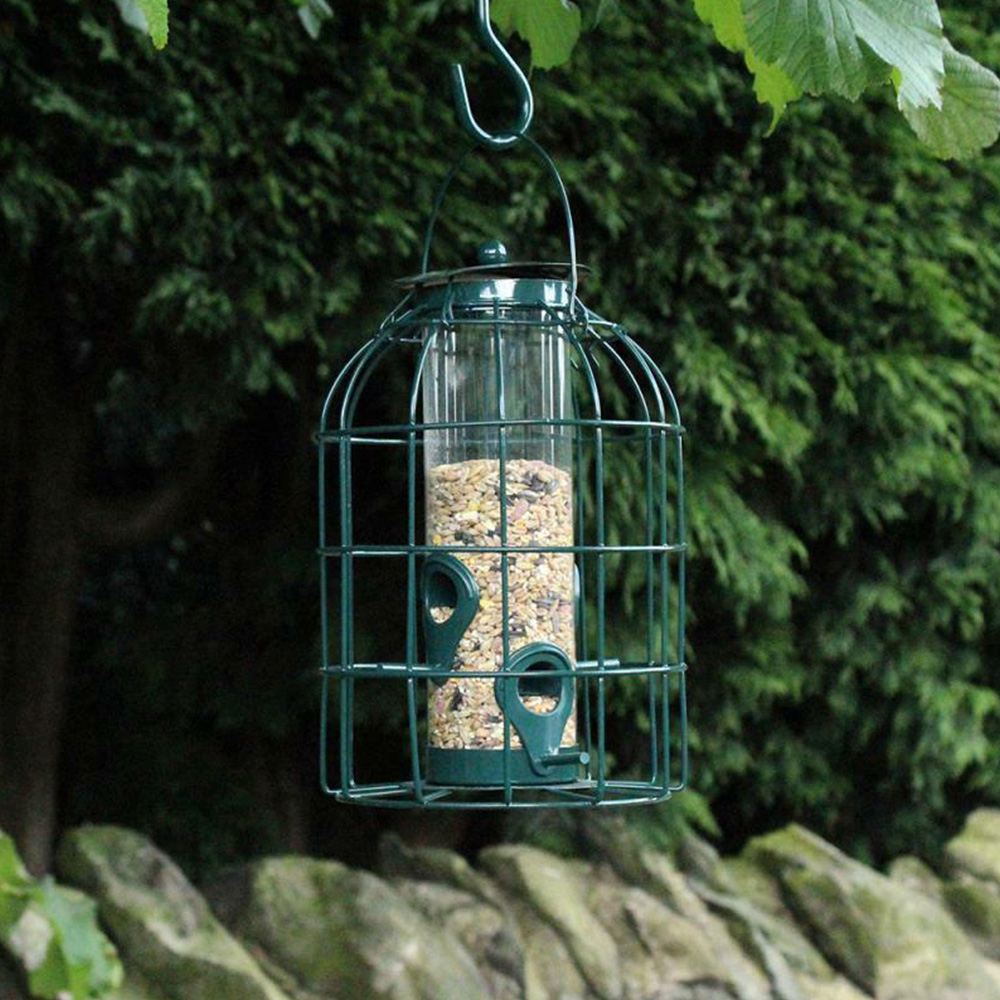 Natures Market Wild Bird Seed Feeder with Squirrel Guard 6 Pack Image 4